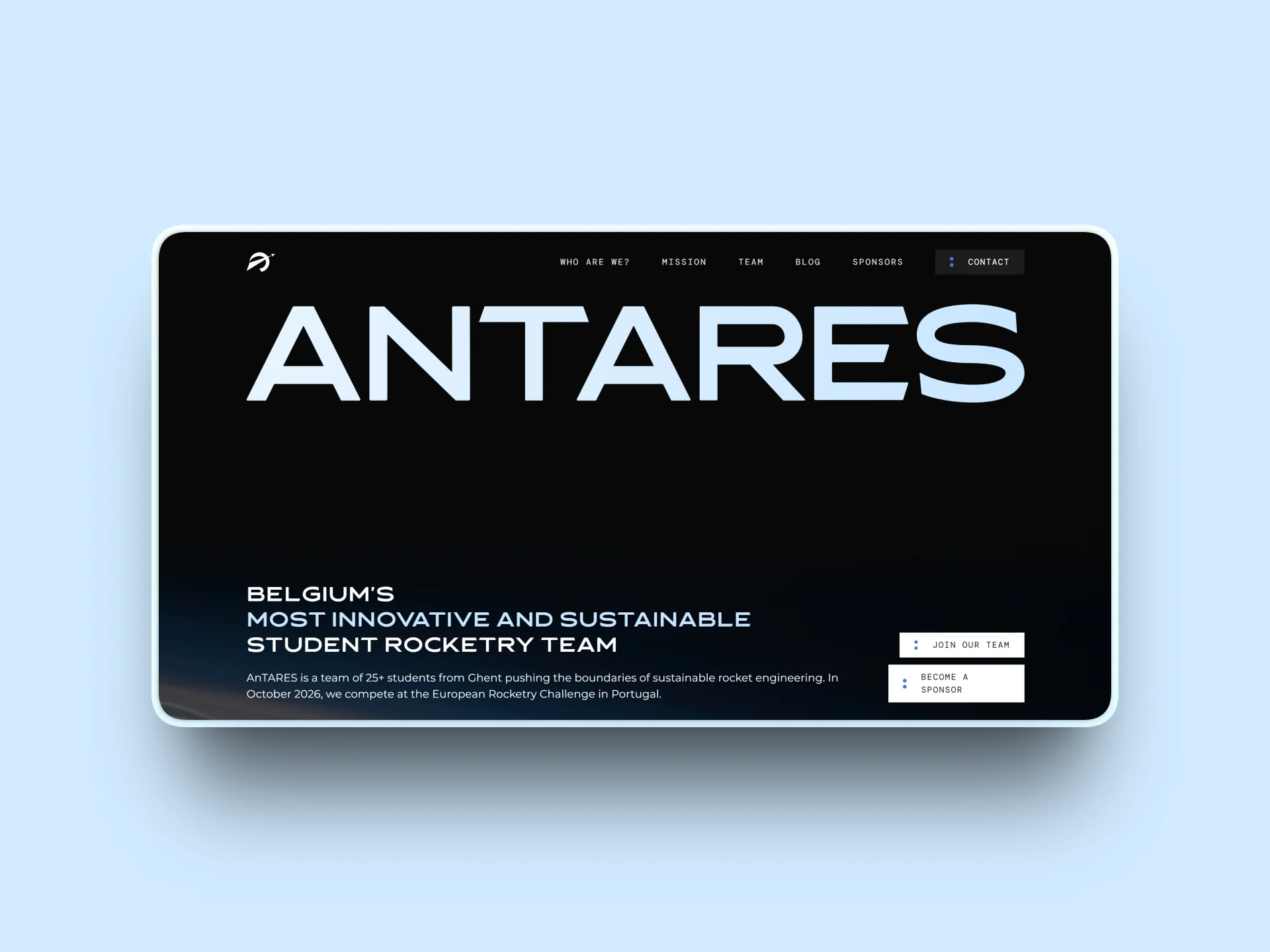 AnTARES Website